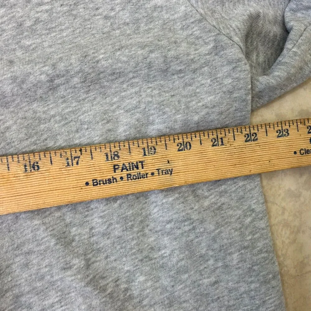 Disney X Kate Spade Women's Minnie Mouse Glitter Sweatshirt Gray Sz. XL
